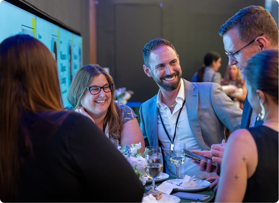 Team members at Talkspace
