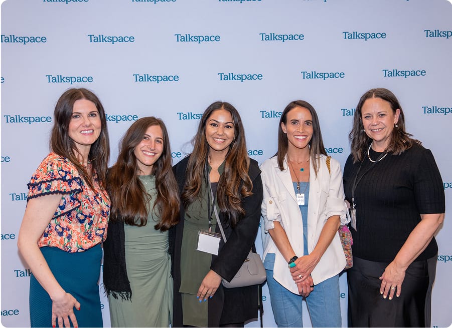 Team members at Talkspace