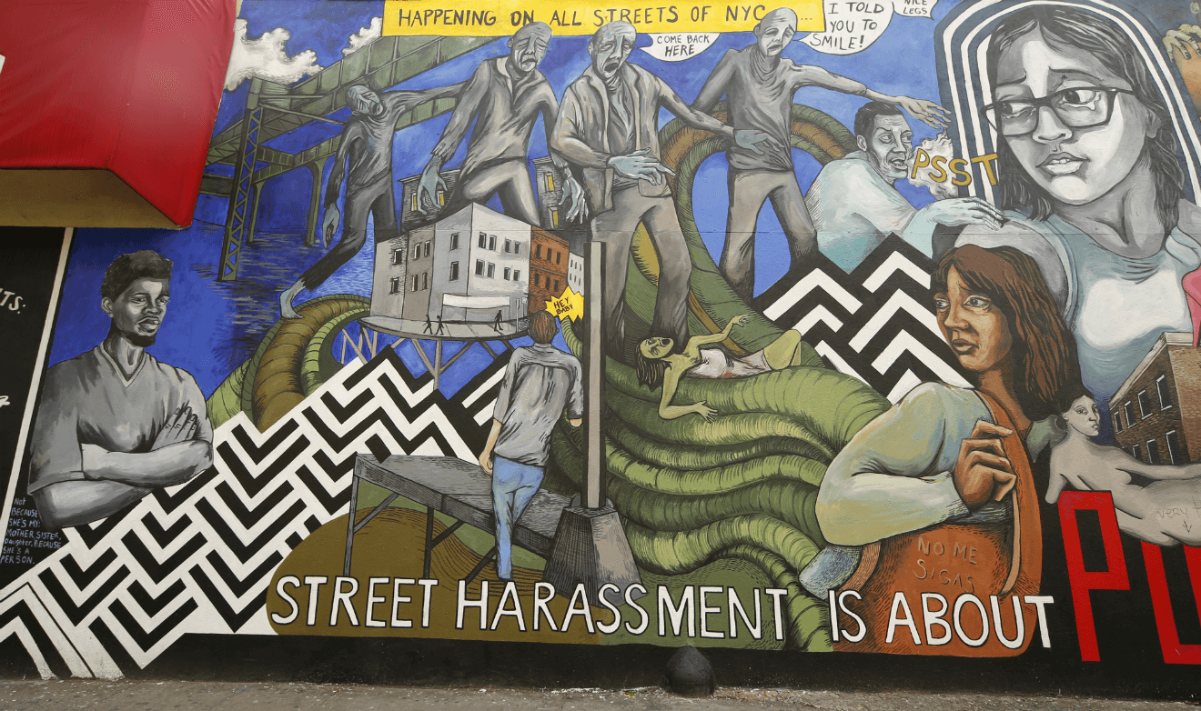street harassment mural brooklyn